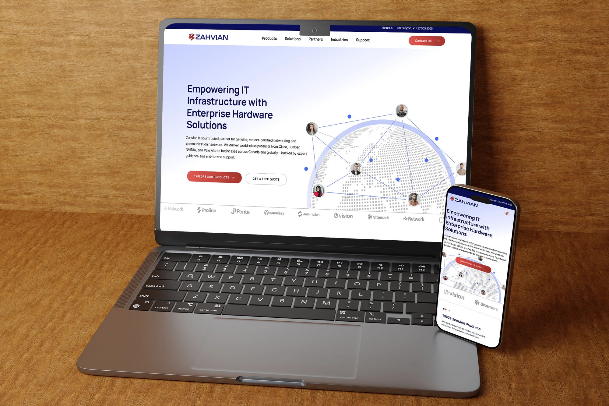 4- Zahvian - Website