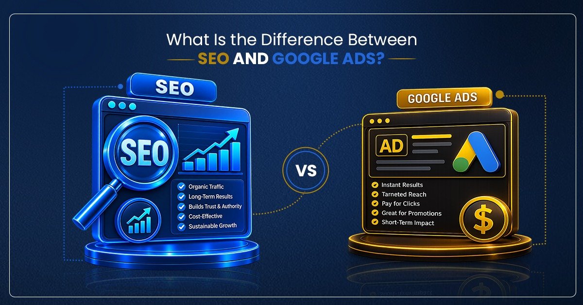 What Is the Difference Between SEO and Google Ads?