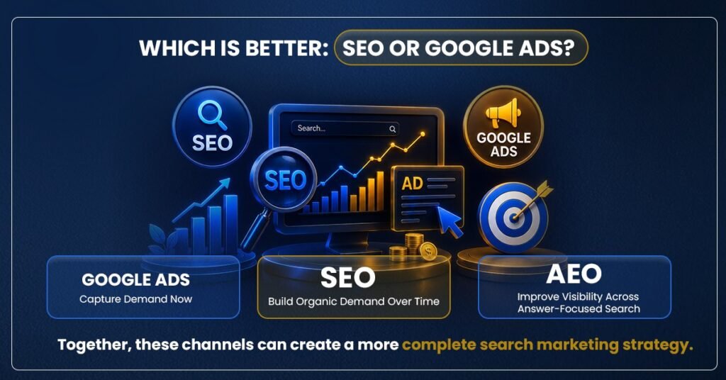 Which Is Better: SEO or Google Ads?