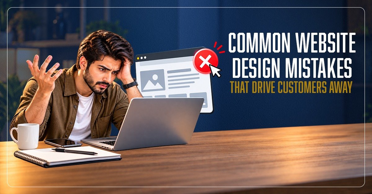 Common Website Design Mistakes That Drive Customers Away